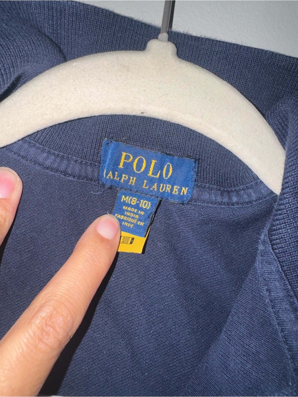 Polo by Ralph Lauren Navy Crewneck Pullover